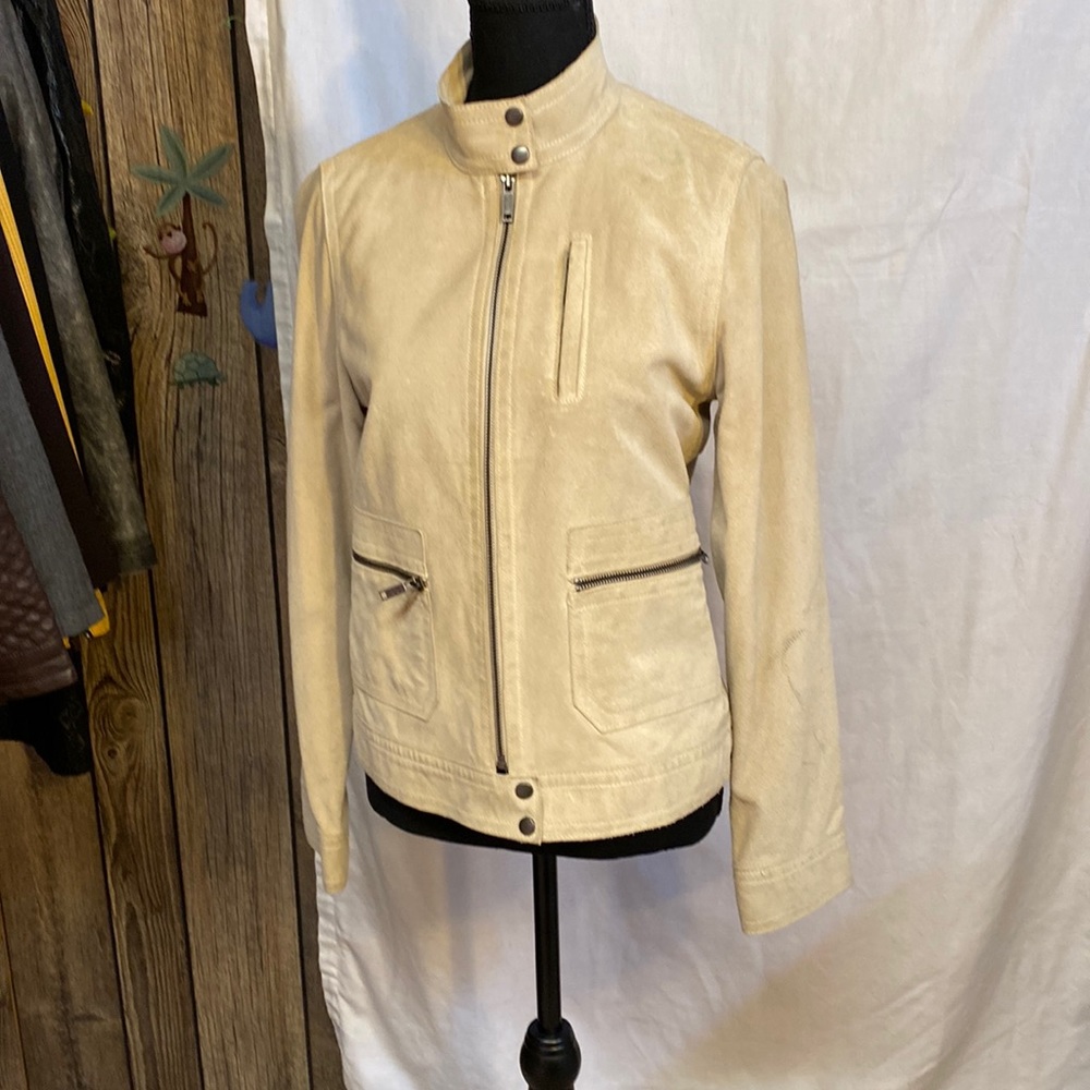Suede Banana Republic jacket
